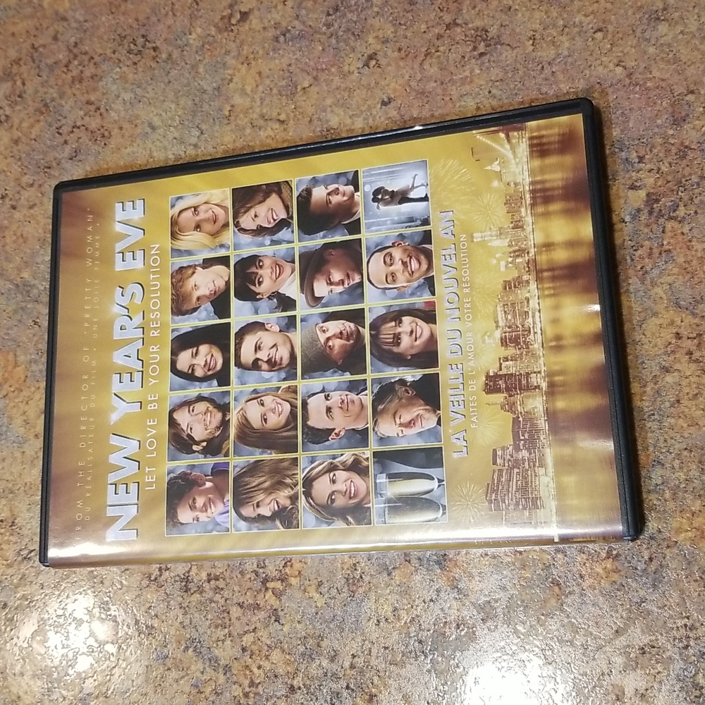 New Year's Eve movie DVD, EUC